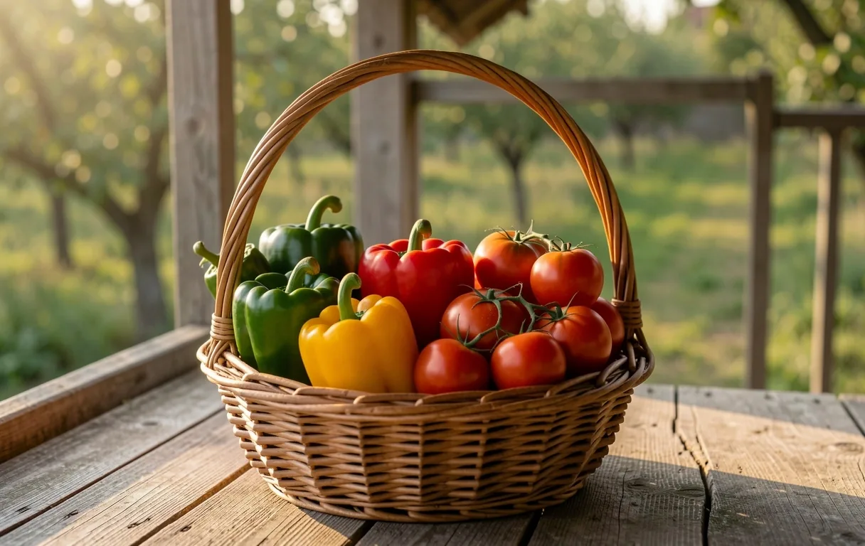 Legume proaspete de grădină